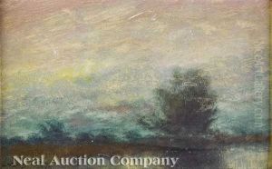 Dusk On The Louisiana Bayou by Alexander John Drysdale
