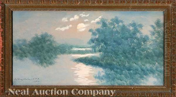 Daybreak, Louisiana Bayou - view 1