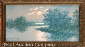 Daybreak, Louisiana Bayou by Alexander John Drysdale