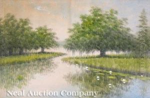 Live Oaks On The Louisiana Bayou