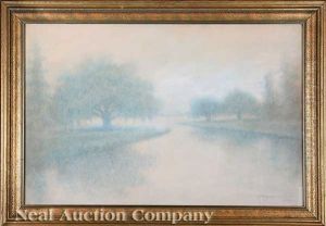 In The Mists Of A Louisiana Bayou by Alexander John Drysdale