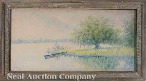Pirogue Under The Live Oak