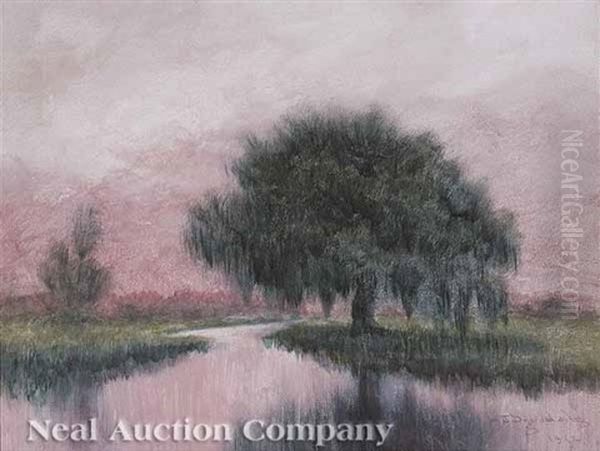 Early Morning In A Louisiana Marsh - view 1