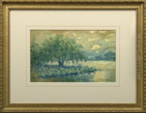 Moonrise In Early Spring (+ Sunrise In Spring; Pair)