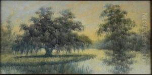 Landscape With Oak Tree