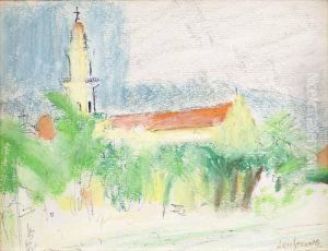 Church Roof Top by Arthur Armstrong