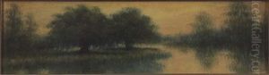 Oak And Cypress Bayou by Alexander John Drysdale