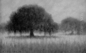 Landscape With Oak Trees by Alexander John Drysdale