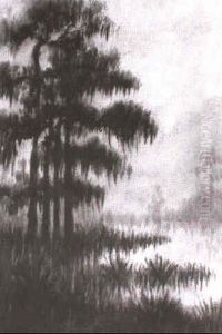 Cypresses by Alexander John Drysdale
