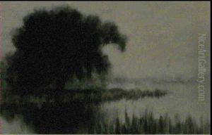 Swamp Scene by Alexander John Drysdale