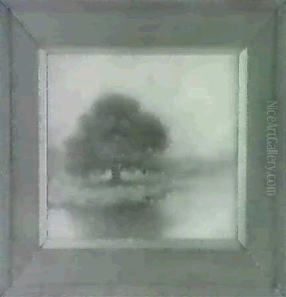 Tree By Lake - view 1