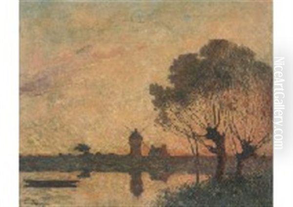 Coucher De Soleil Sur La Briere - view 1