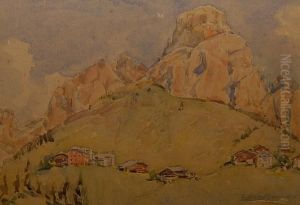 Sass Songher, Dolomites by Elizabeth Armstrong