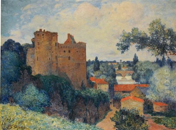 Vue Du Chateau De Clisson - view 1
