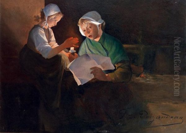 La Lecture A La Chandelle - view 1