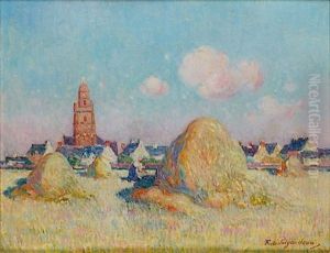 Fenaison En Bretagne by Ferdinand du Puigaudeau