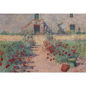 Allee D'oeillets A Kervaudu by Ferdinand du Puigaudeau