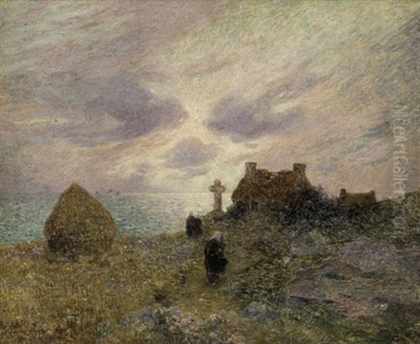 Sunset On The Breton Coast - view 1
