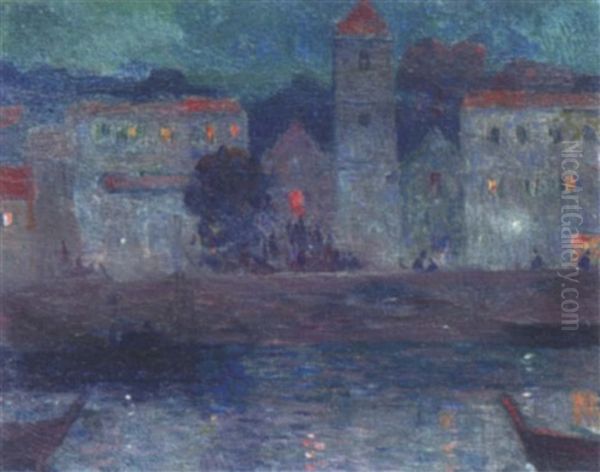 Le Port, Vue Nocturne - view 1