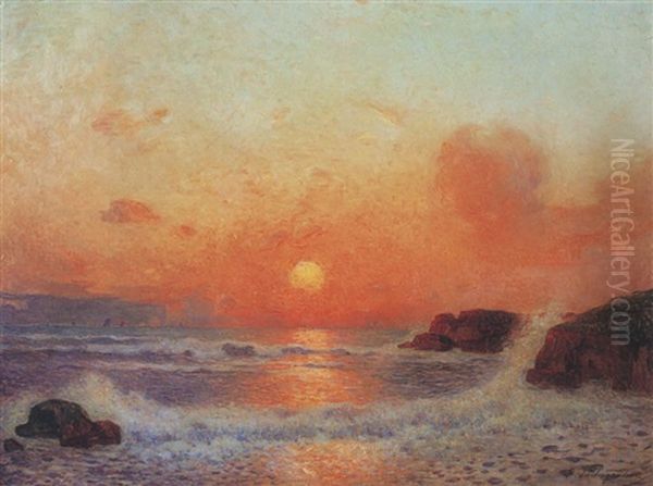 Coucher De Soleil, Pointe Du Croisic - view 1