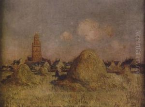Fenaison En Bretagne by Ferdinand du Puigaudeau