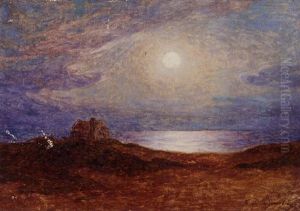 Clair De Lune Sur La Cote De Croisic by Ferdinand du Puigaudeau