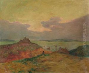 Crepuscule Dans Le Golfe Du Morbihan by Ferdinand du Puigaudeau