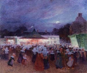 Le Manege La Nuit by Ferdinand du Puigaudeau