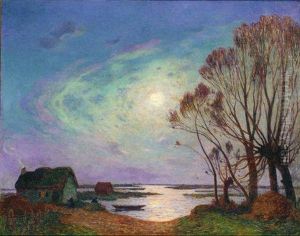 Briere Au Clair De Lune by Ferdinand du Puigaudeau
