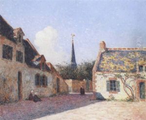 Place Du Village by Ferdinand du Puigaudeau