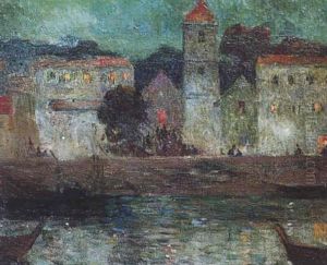Le Port, Vue Nocturne