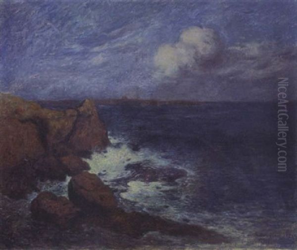 Effet De Vagues Sur Les Rochers - view 1