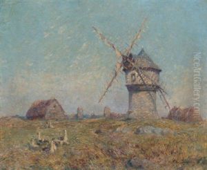 Paysage De Bretagne by Ferdinand du Puigaudeau
