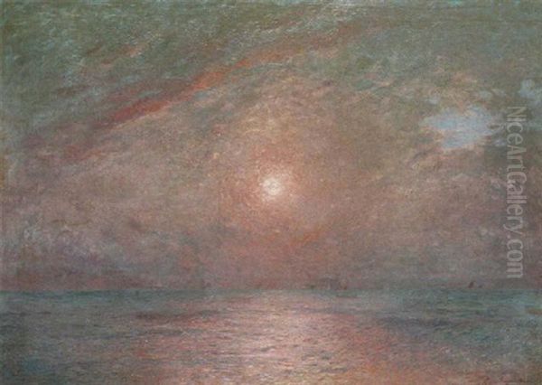 Coucher De Soleil Sur La Mer - view 1
