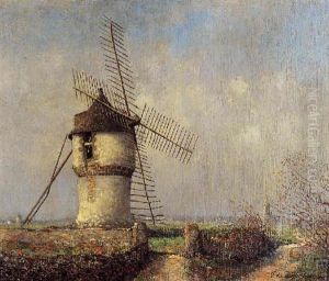 Moulin En Bretagne by Ferdinand du Puigaudeau