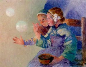 Fillettes Aux Bulles De Savon Fillettes Aux Bulles De Savon