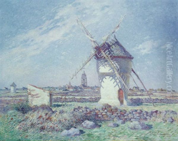 Paysage Au Moulin (batz) - view 1
