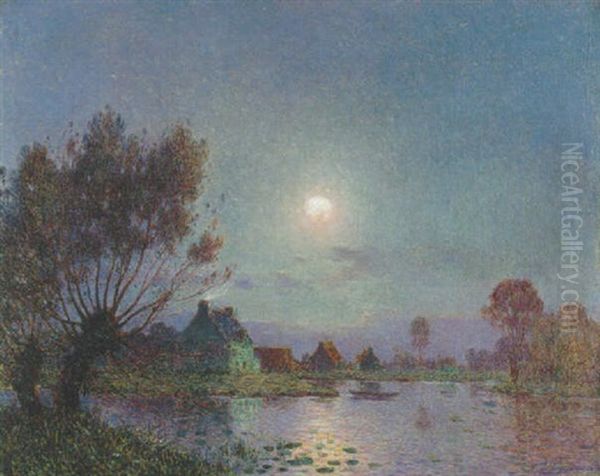 Coucher De Soleil Sur Le Lac - view 1