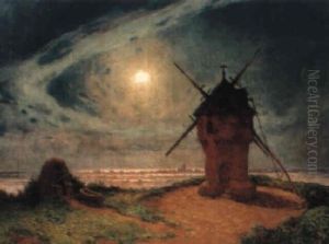 Moulin Au Clair De Lune by Ferdinand du Puigaudeau