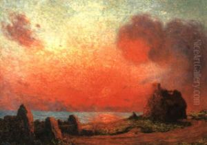 Coucher De Soleil by Ferdinand du Puigaudeau