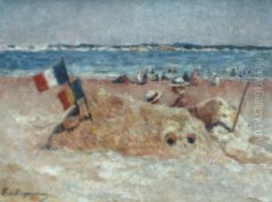 Scene De Plage A La Baule Scene De Plage A La Baule