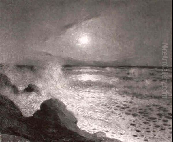 Reflets De Lune Sur La Mer - view 1