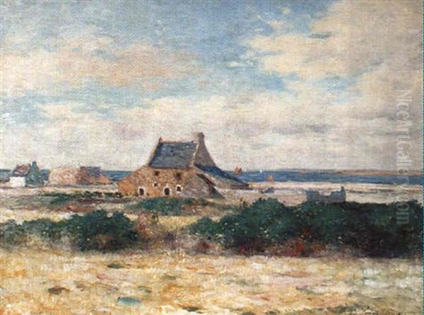 Fermes Et Chaumiere Pres Du Rivage - view 1