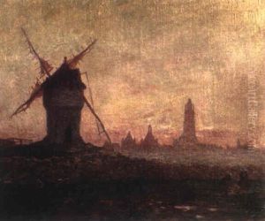 Moulin A Batz-sur-mer by Ferdinand du Puigaudeau
