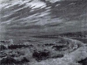 Vagues Au Crepuscule