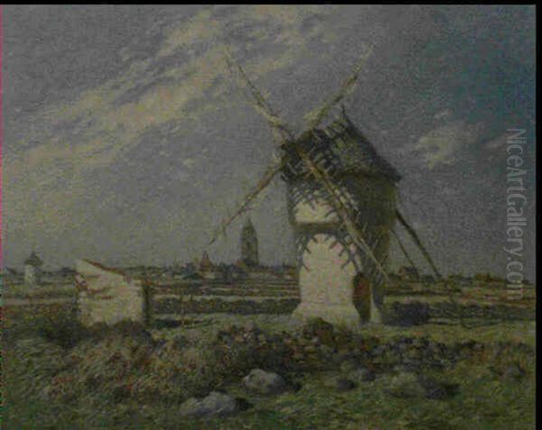 Paysage Au Moulin, (batz) - view 1