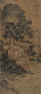 Four Gentlemen In Shangshan Four Gentlemen In Shangshan