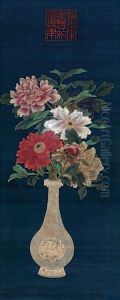 Flowers In Vase by Duankang