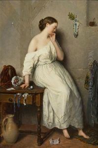 Forlorn Lover by Adolphe Henri Dubasty