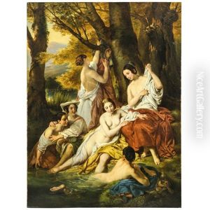 Bathing by Francois Dubois